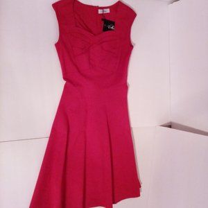 Mixinni red dress sz S NWT